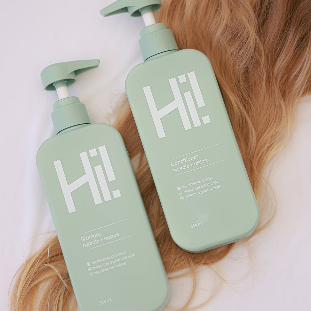 שמפו + מרכך להזנה ובריאות השיער