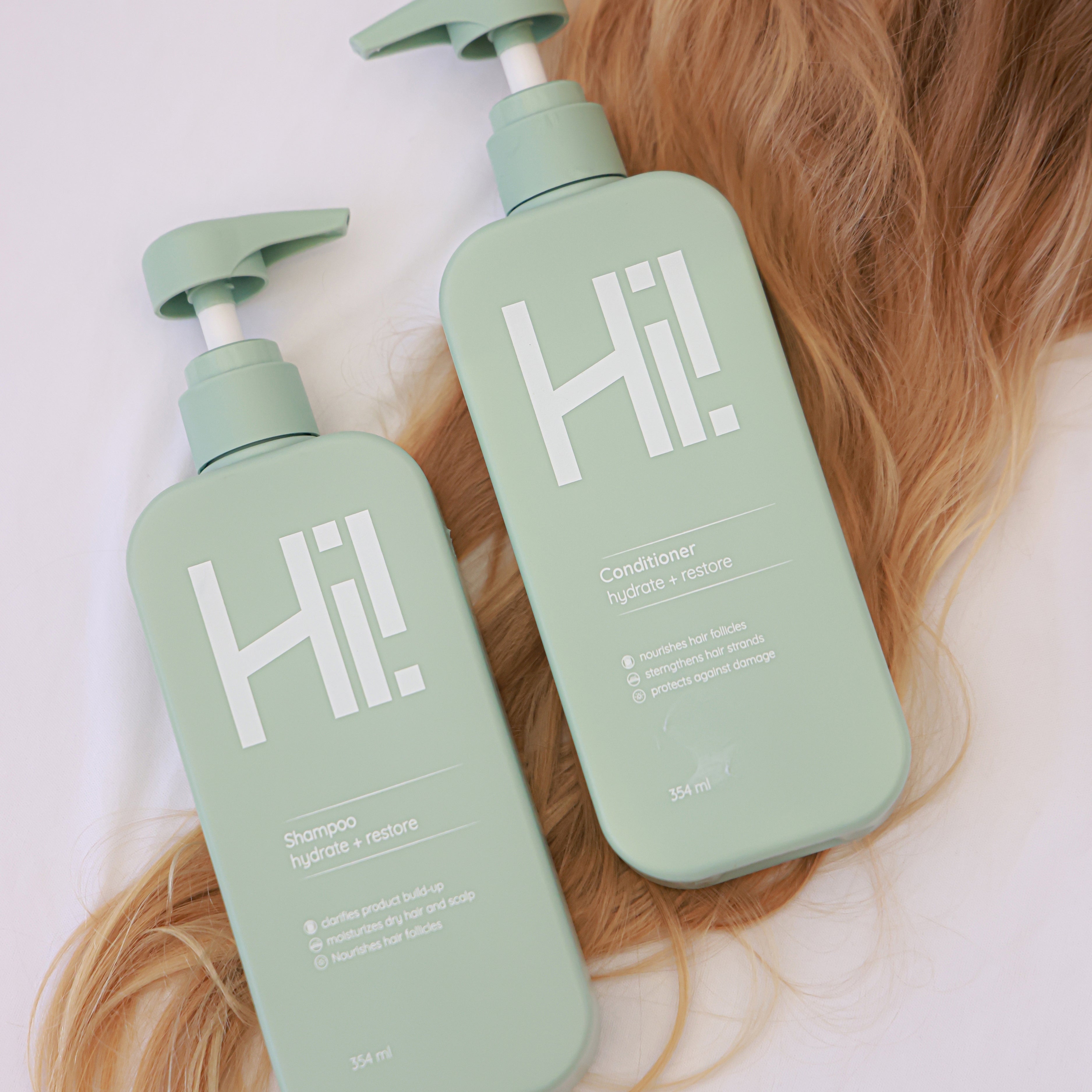 שמפו + מרכך להזנה ובריאות השיער