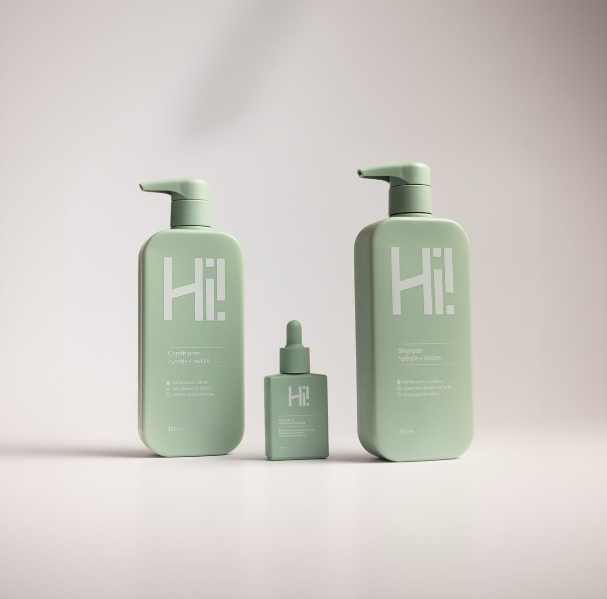 Serum + Shampoo + Conditioner