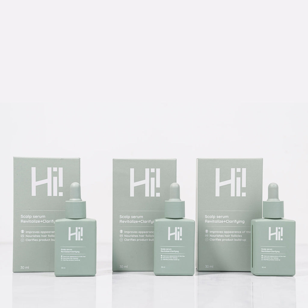 שלישיית סרום להזנה ובריאות השיער