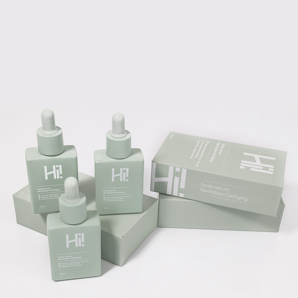 שלישיית סרום להזנה ובריאות השיער