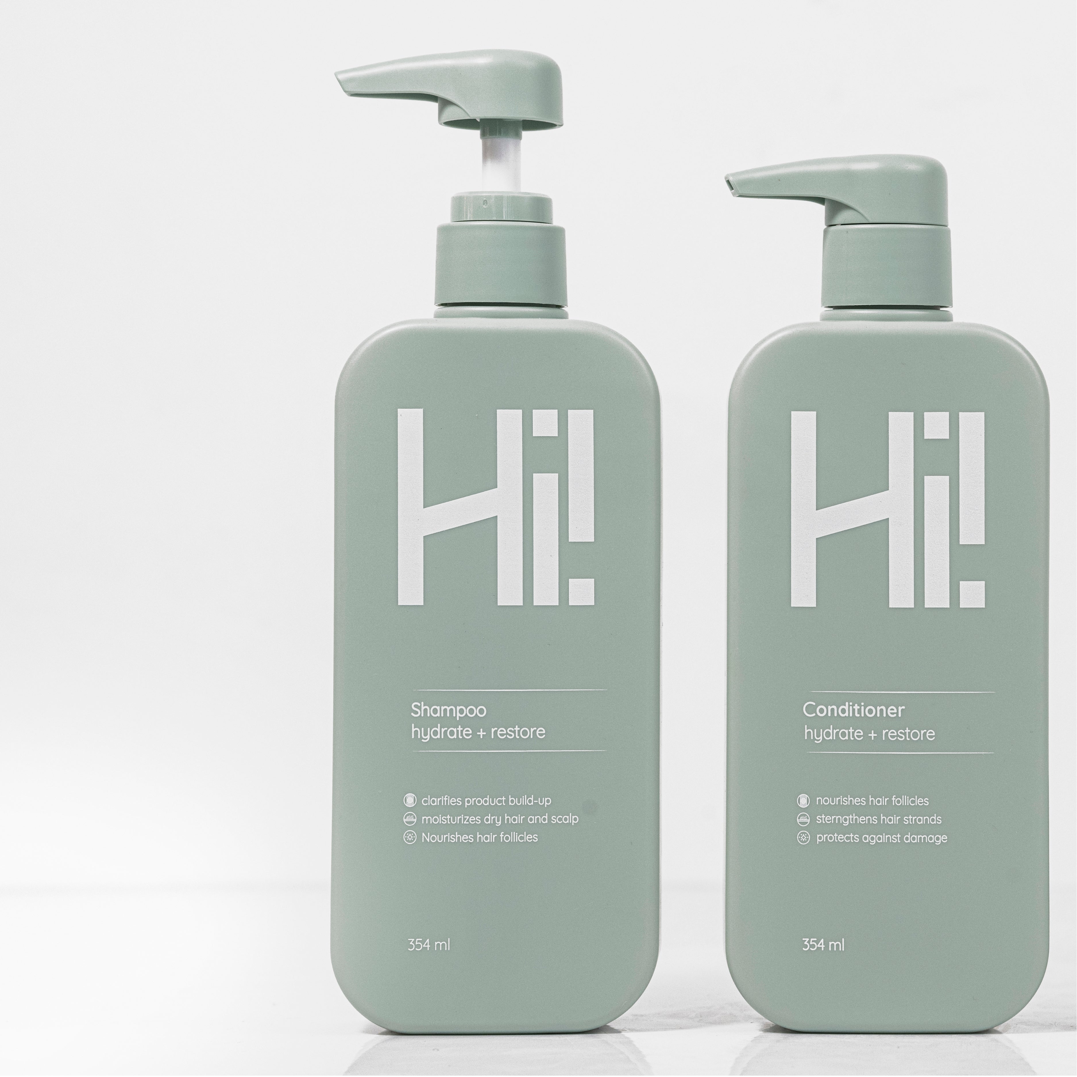 שמפו + מרכך להזנה ובריאות השיער