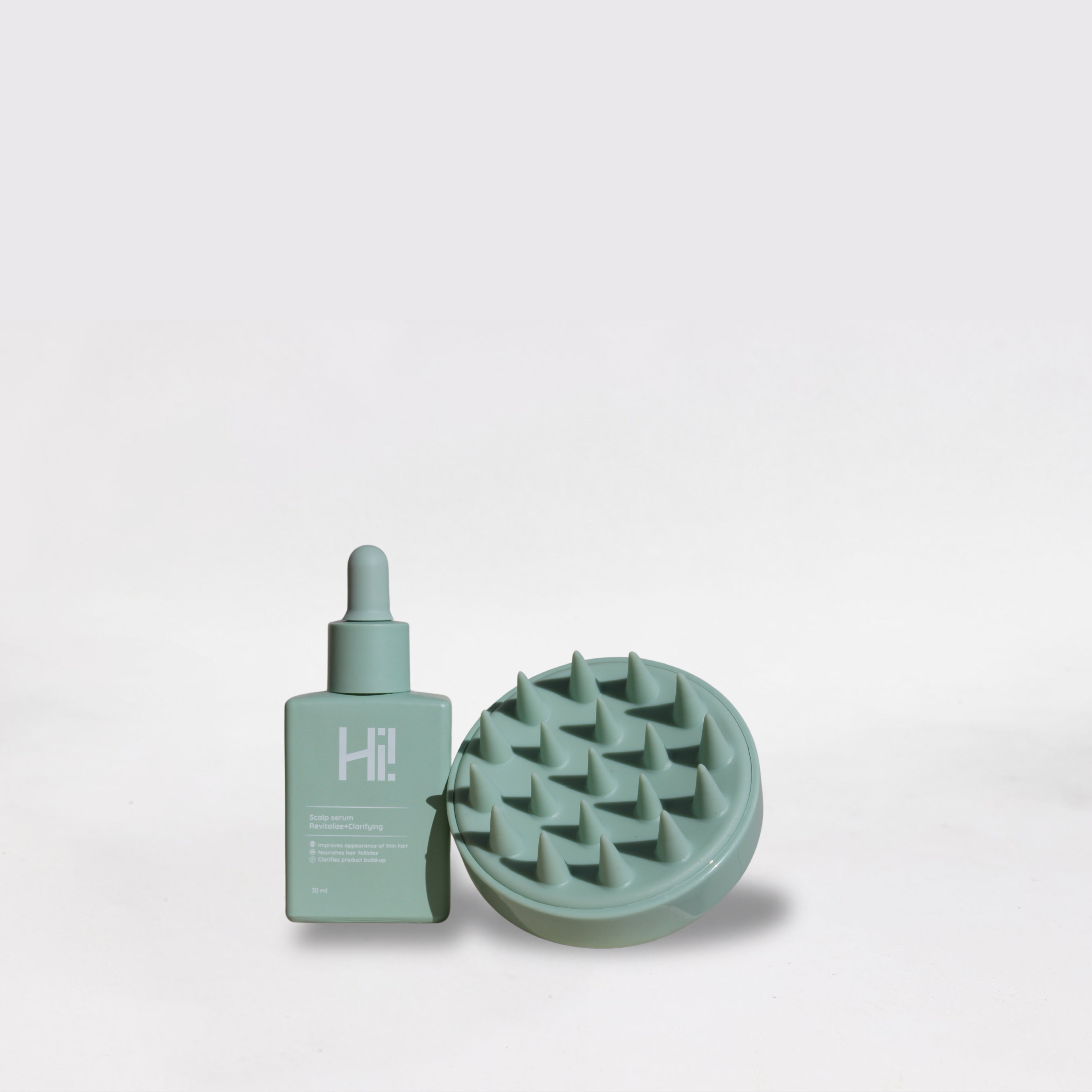 סרום + מברשת עיסוי לשורשי השיער