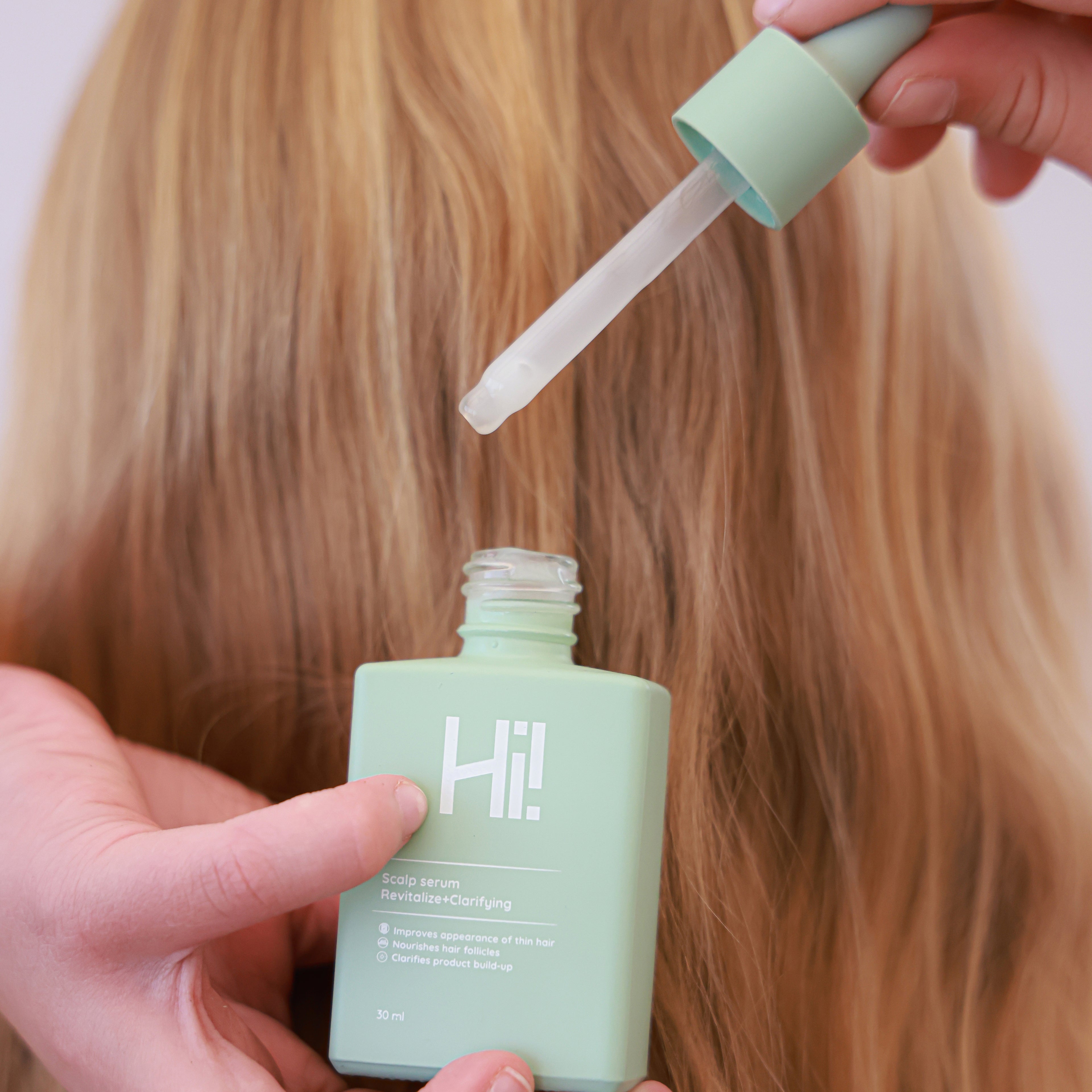 סרום להזנה וטיפוח שורשי השיער