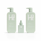 סרום שמפו ומרכך Hi! Hair - צילום מוצר רקע לבן
